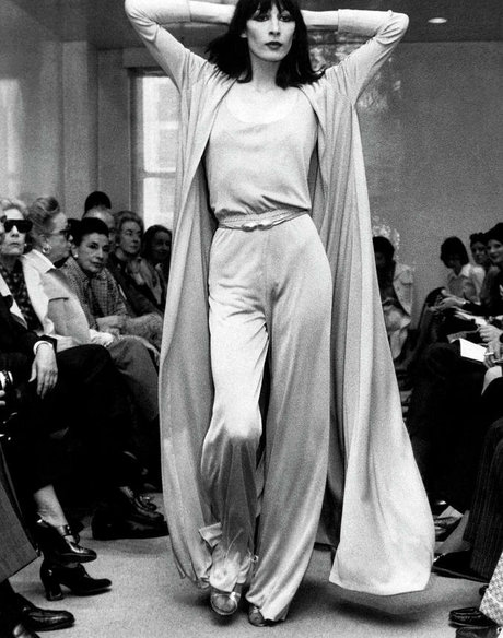 Anjelica Huston exclusive model photos