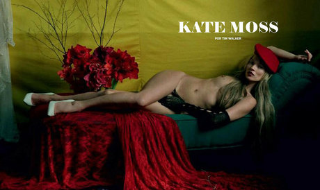 Kate Moss pretty model photo