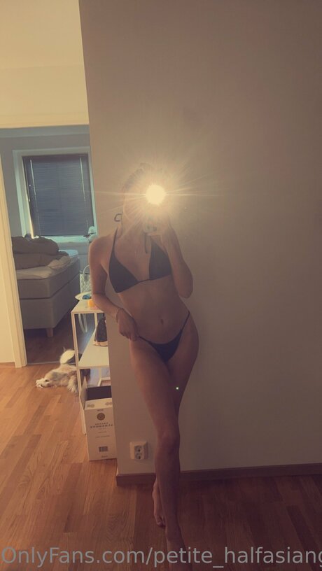 Petite Halfasiangirl nudes model pic