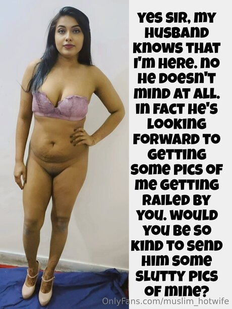 Muslim Hotwife nude star picture