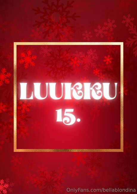 Bellablondina exclusive star image