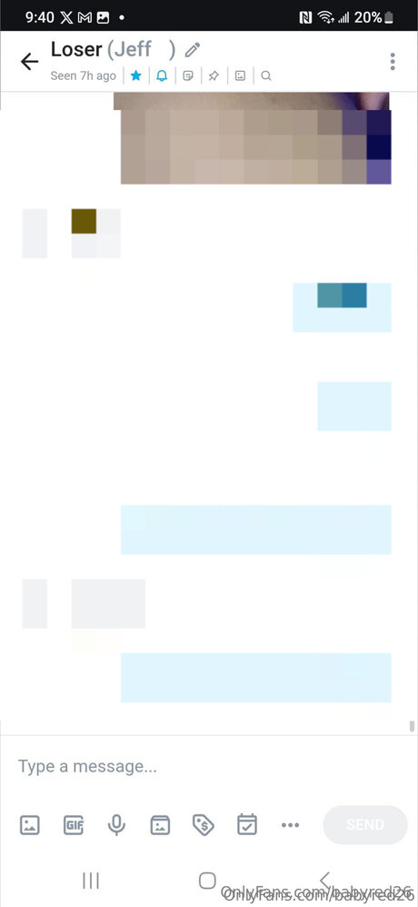 Babyred26 model free photo