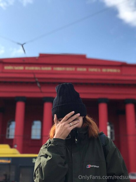 Redsunx naked pornstar photo