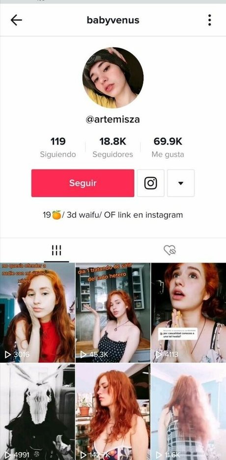 Baby Doll Venus model naked img