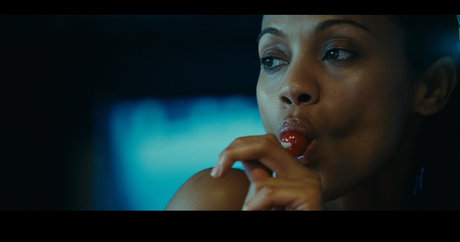 Zoe Saldana model art photo