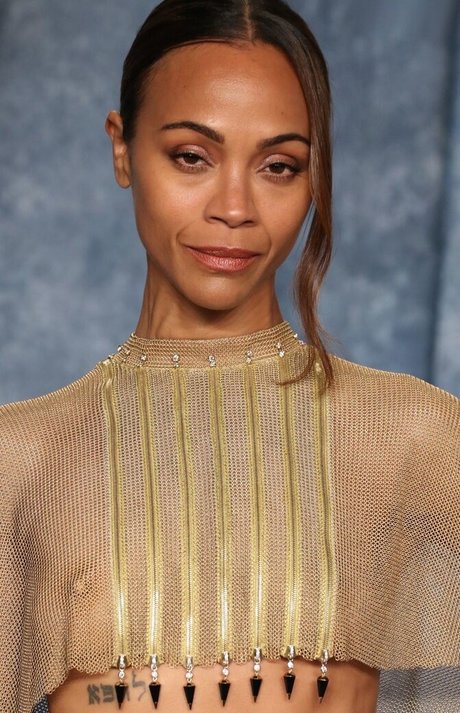 Zoe Saldana xxx model photos