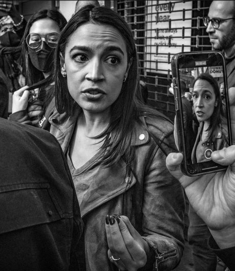 Alexandria Ocasio Cortez model art picture