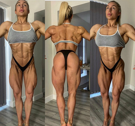 themusclebarbie exclusive model picture
