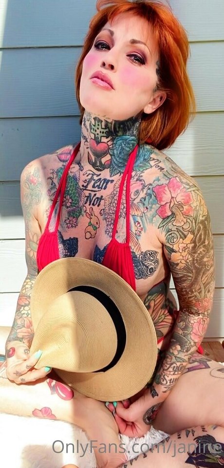 janine naked pornstar pic