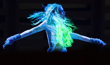 Grimes art model pics