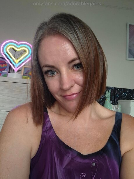 Adorablegains model adult photo