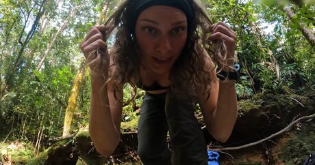 Sabrina Outdoor model xxx picture