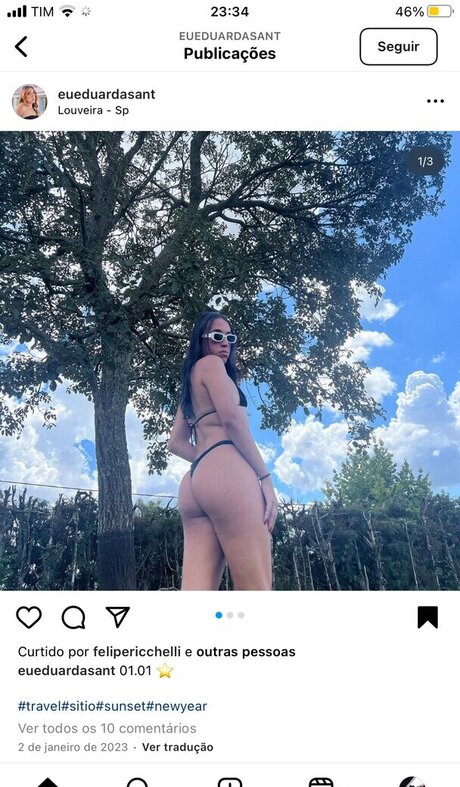 Eduarda Santana erotic model pic