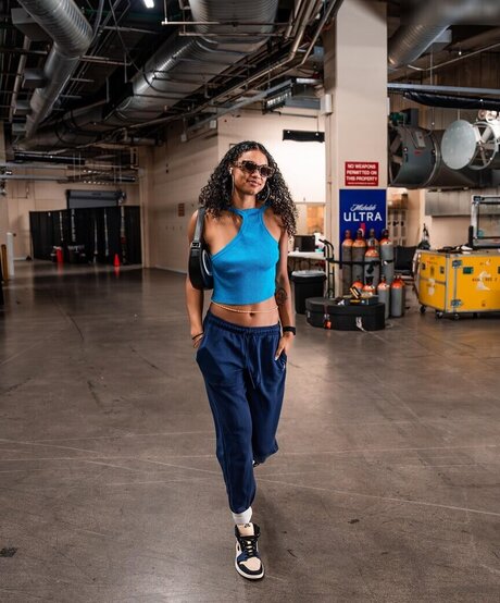 Satou Sabally model perfect photo