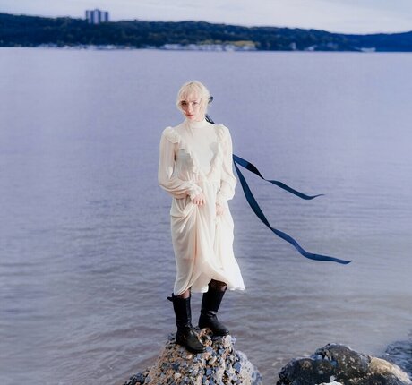 Girlpuppy model beautiful photo