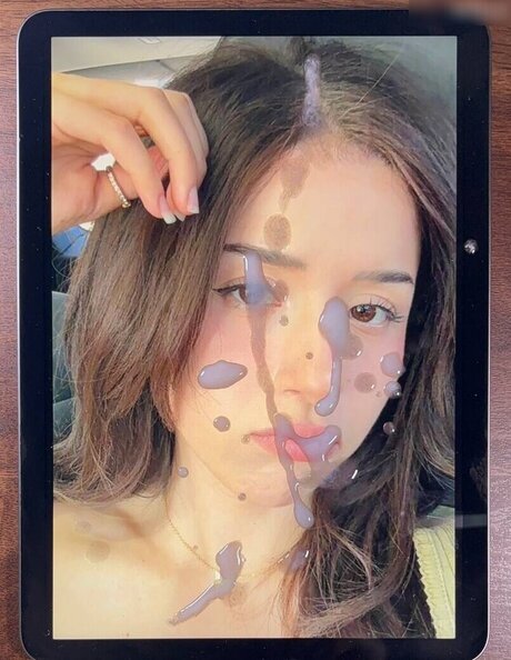 Cum Tributes model art picture