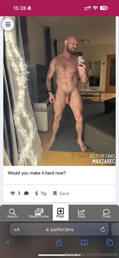 Max Zarec XXL pornstar sexy pic