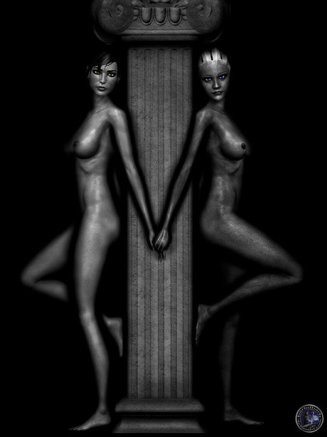 Mass Effect model high quality photo