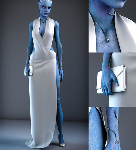 Mass Effect model free photo