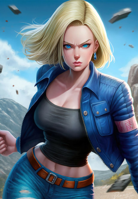 Dragon Ball Z model art picture