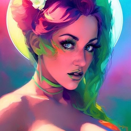 Rainbowonya model high quality pic