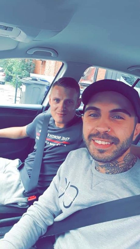 Jay and Bruce model nude images