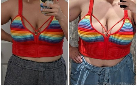 thicccage model hot images