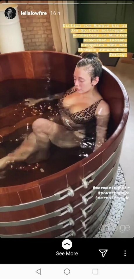 Leila Lowfire star erotic photos