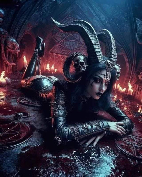 Darkened Desires sexy model picture