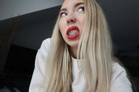 Kate in Braces nice model photos