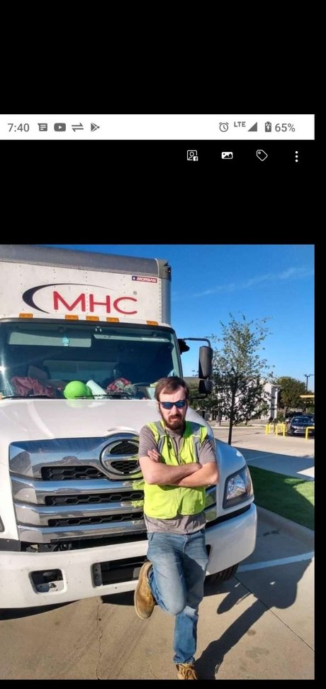 Sexy Trucker pretty pornstar image