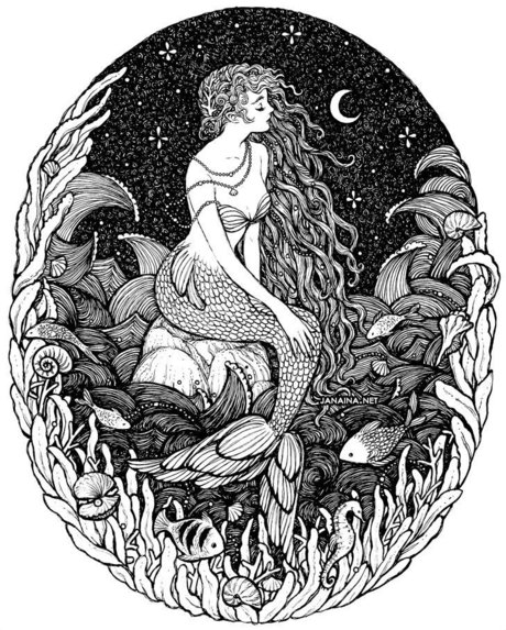 Tsuki Mermaid_ nudes model pic