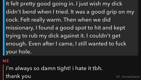 THROAT VILLAIN sex actress archive