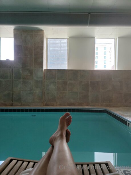 Topless talks with Mel model free photo