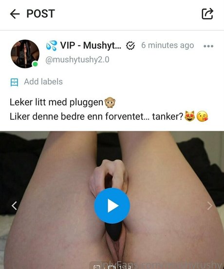 mushytushy model sex pictures