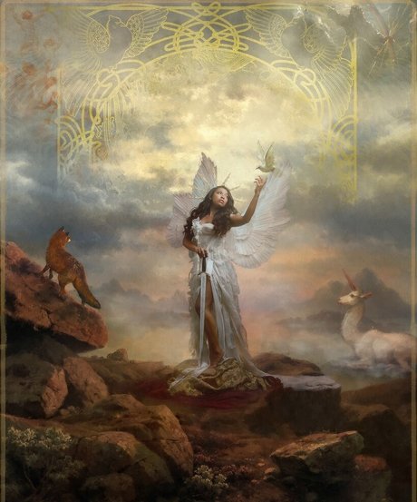 Mica Burton pornstar art img