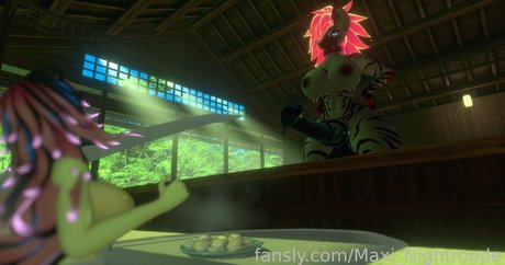 Maxi Nightmode nudes model pic