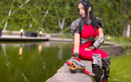 KarenG Cosplay model art pic