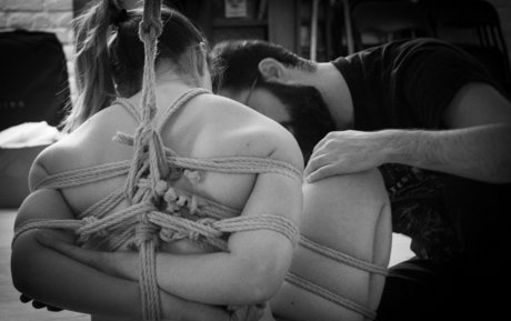 trenzalore shibari model art gallery