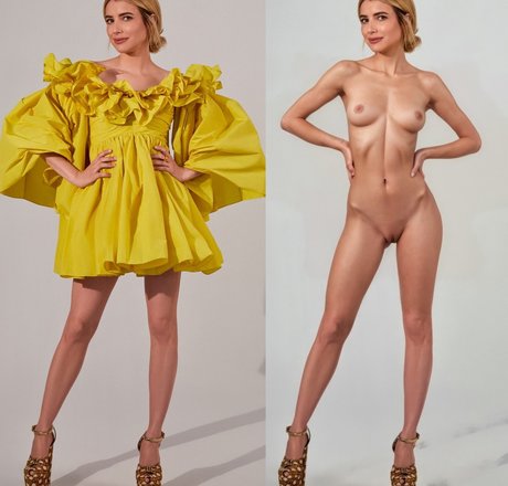 Emma Roberts Deepfake art model photo
