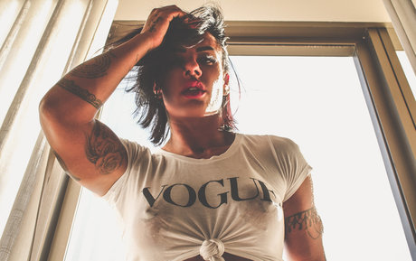 Sue Lasmar model sexy picture