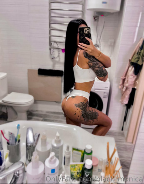 black monica top model image