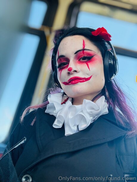 Only Found Clown sexy model photo