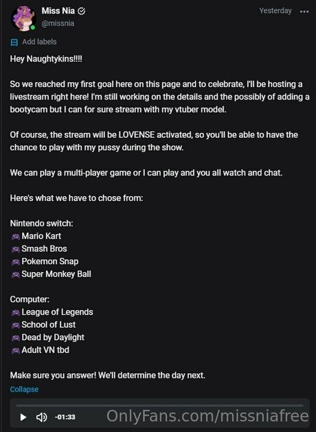 Missniafree star high quality gallery