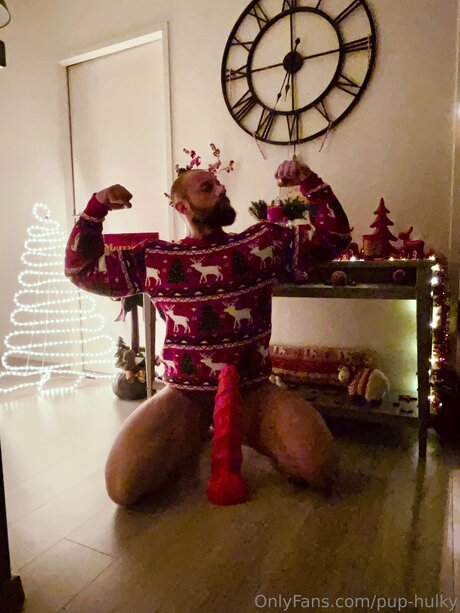 Pup Hulky model erotic picture