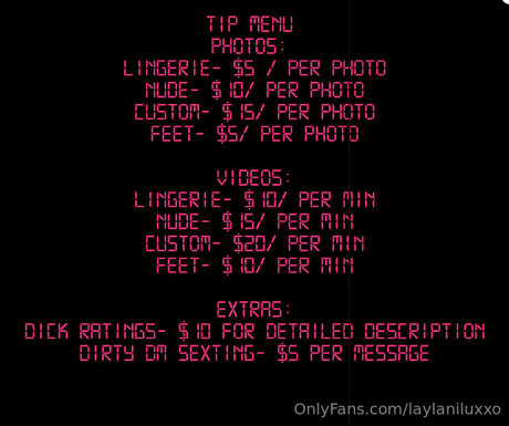 Laylaniluxxo top model galleries