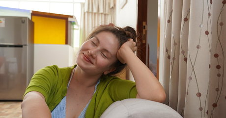 ebony smoking onlyfans sexy naked pic