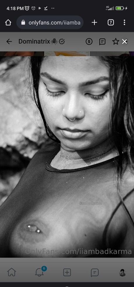 iiambadkarma naked star photo