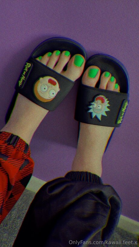 Kawaii Feet X model art pics