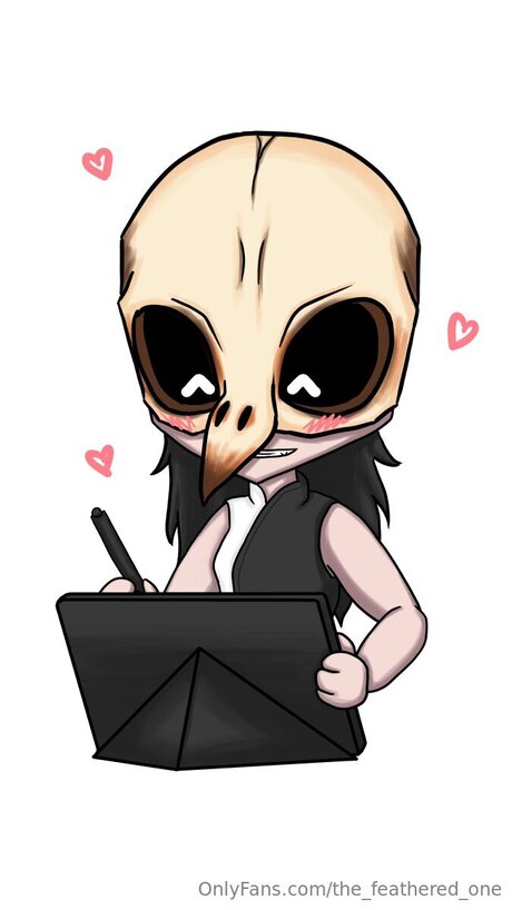 The Feathered One perfect model photo